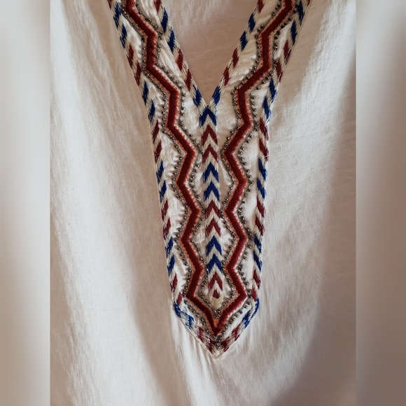 Zara Embroidered Tunic Small - Picture 3 of 8